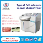  The ZB-40 commercial vacuum chopper offers high-speed chopping and supports emulsification of minced meat vegetables  - Bowl Cutter - foodmachtech